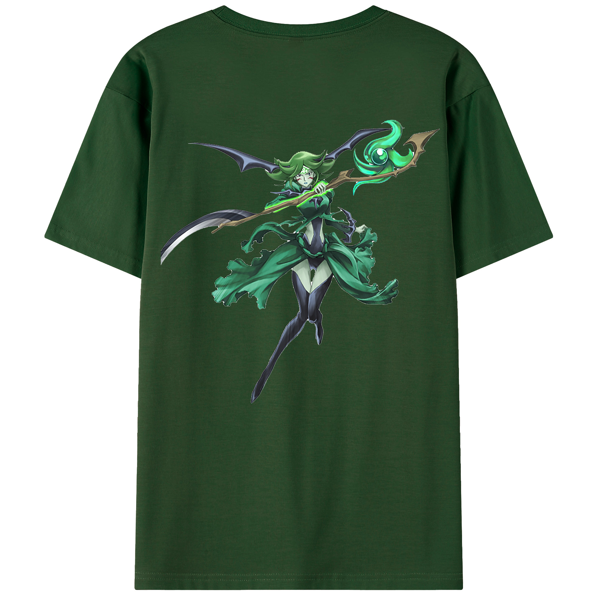 （画像用） 遊☆戯☆王 Yu-Gi-Oh! 綿100％半袖Tシャツ（背面プリント）
